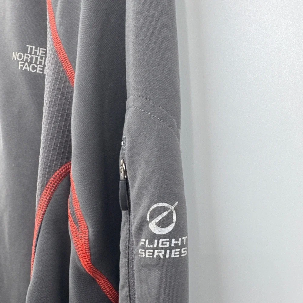 The North Face Pullover Mens L Gray Flight Series 1/4 Zip VaporWick Active Top